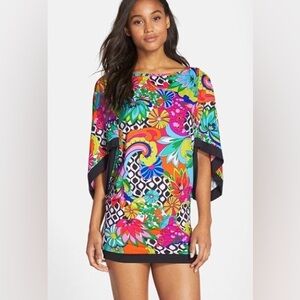 Trina Turk Multicolor Floral Dress